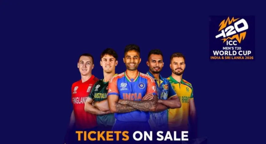T20 World Cup 2026 : आईसीसी का बड़ा ऐलान, ₹100 में देखें टी20 वर्ल्ड कप 2026 का पहला मैच