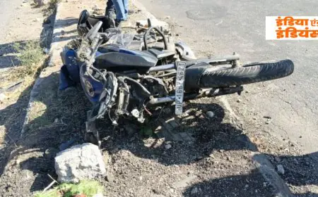 Hazaribag Massacre: खूनी घाटी, हजारीबाग में अज्ञात काल ने बाइक को रौंदा, चालक के उड़े परखच्चे, दो घायल