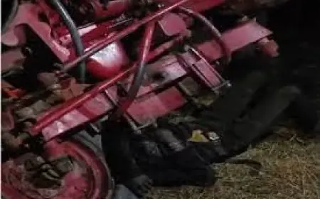 Giridih Rescue: मौत से जंग, गिरिडीह में पलटे ट्रैक्टर के नीचे 3 घंटे दबा रहा चालक, जेसीबी से मिली नई जिंदगी