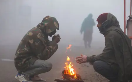 Jharkhand Weather : माइनस डिग्री, झारखंड में कड़ाके की ठंड का टॉर्चर, मैक्लुस्कीगंज में जमा खून, 13 जिलों में येलो अलर्ट जारी