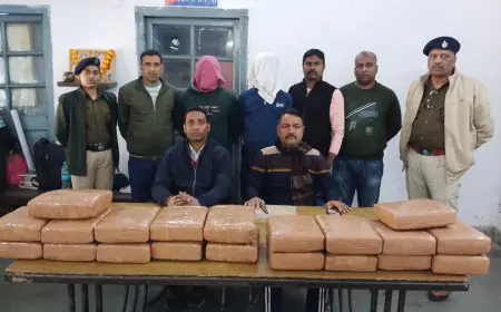 Tatanagar Raid: बड़ी खेप, नीलांचल एक्सप्रेस से टाटानगर पहुँचा 20 लाख का गांजा जब्त, RPF ने दो तस्करों को दबोचा