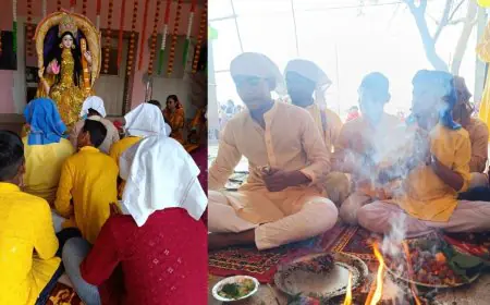 Xavier Public School Govindpur News : जेवियर पब्लिक स्कूल में मां शारदा का दिव्य आह्वान, बसंत पंचमी पर वैदिक मंत्रों से गूंजा परिसर, बच्चों ने किताबों के साथ लिया ज्ञान का अनमोल आशीर्वाद