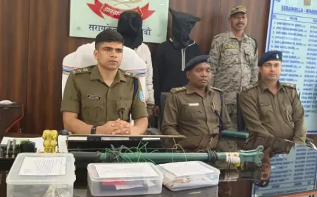 Seraikela Bust: खूंखार 'कालू सरदार गैंग' का खात्मा, 33 केस वाले हिस्ट्रीशीटर समेत 5 दबोचे, ओडिशा से झारखंड तक फैला था चोरी का जाल