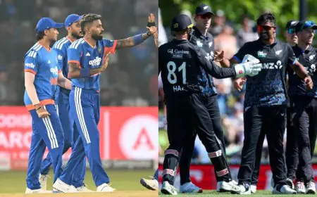 IND vs NZ 5th T20 2026 : तिरुवनंतपुरम में आखिरी महायुद्ध, सूर्या रचेंगे इतिहास या संजू के घर में कीवी करेंगे कमाल? टी20 वर्ल्ड कप से पहले फाइनल परीक्षा