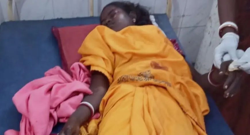 Baharagora Crash: आमने-सामने भिड़ंत, NH-18 पर बाइक सवार दंपत्ति को उड़ाया, पत्नी की हालत नाजुक, आरोपी फरार