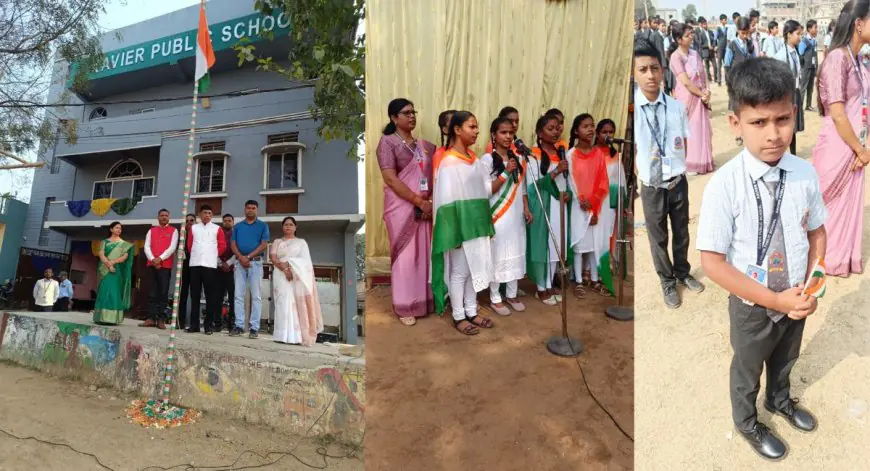 Govindpur Salute: जेवियर पब्लिक स्कूल में गूंजा 'जय हिंद' का नारा, 77वें गणतंत्र दिवस पर तिरंगे की शान में झुके सिर, सुनील सिंह ने बताया लोकतंत्र का असली मोल