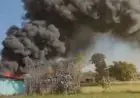 Palamu Fire: सतबरवा के कसियाडीह में बंद होटल बना 'आग का गोला', सिलेंडर ब्लास्ट से दहला इलाका, सदमे में मालिक को आया हार्ट अटैक