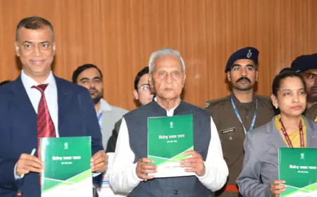 Bihar Budget 2026 : 3.47 लाख करोड़ का ऐतिहासिक बजट पेश, वित्त मंत्री विजेंद्र यादव ने खोले खजाने के द्वार, 1 करोड़ युवाओं को नौकरी और 5 नए एक्सप्रेस-वे का बड़ा एलान