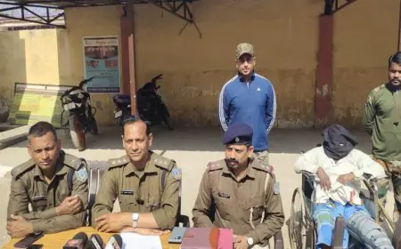 Hazaribag Loot: हजारीबाग पुलिस की बड़ी कामयाबी, बरही के जय माता दी ज्वेलर्स लूटकांड का मुख्य आरोपी रामाशीष गिरफ्तार, गया में घायल हालत में दबोचा गया