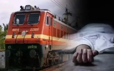 Palamu Accident: शांतिपुरी में ट्रेन की चपेट में आने से व्यक्ति की दर्दनाक मौत, रेलवे ट्रैक पार करते समय हुआ हादसा