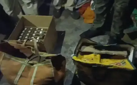 Chakulia Raid: चाकुलिया के माटियाबांधी में उत्पाद विभाग का छापा, विदेशी शराब और बीयर का जखीरा बरामद, पुलिस को देख तस्कर हुए फरार