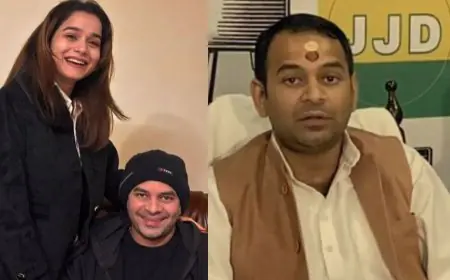 Anushka Yadav Child Controversy :  तेजप्रताप यादव का फूट पड़ा गुस्सा, अनुष्का यादव के माँ बनने पर तोड़ी चुप्पी, कहा- 'मेरा कोई संबंध नहीं, बच्चा मेरा नहीं है'