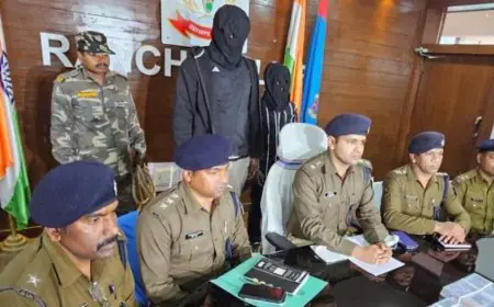 Ranchi Raid: 12 लाख की ब्राउन शुगर जब्त, सासाराम से जहर लेकर आए दो तस्कर बस स्टैंड पर दबोचे गए, एसएसपी की गुप्त सूचना पर बड़ी कार्रवाई