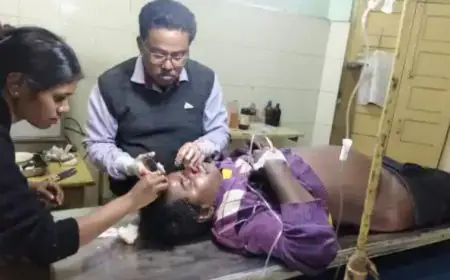 West Singhbhum Accident : लालजी हार्टिंग के पास बाइक और स्कूटी की रोंगटे खड़े कर देने वाली भिड़ंत, लहूलुहान होकर सड़क पर गिरे 4 युवक, 2 की हालत बेहद नाजुक