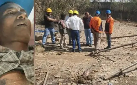 Govindpur Tragedy: गोविंदपुर में मौत का बोरिंग, अचानक गिरा भारी-भरकम ट्राइपॉड और दबकर मर गया मजदूर, खून से लाल हुआ RSO गेट का इलाका