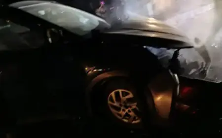 Galudih Accident: भीषण टक्कर, वैष्णो देवी धाम से लौट रही कार के उड़े परखच्चे, मची भारी अफरा-तफरी