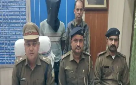 Ramgarh Arrest: दानी यादव हत्याकांड का खूनी राजफाश, कत्ल और लूट का शातिर अपराधी गिरफ्तार, पुलिस ने बरामद किए अवैध हथियार