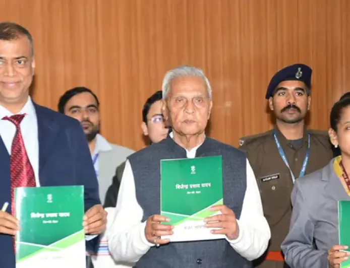 Bihar Budget 2026 : 3.47 लाख करोड़ का ऐतिहासिक बजट पेश, वित्त मंत्री विजेंद्र यादव ने खोले खजाने के द्वार, 1 करोड़ युवाओं को नौकरी और 5 नए एक्सप्रेस-वे का बड़ा एलान