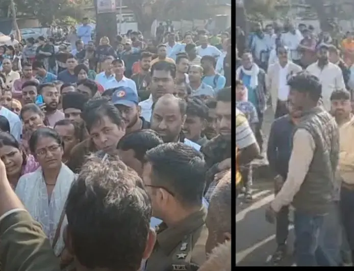 Jamshedpur Murder: कन्हैया हत्याकांड के बाद सुलग उठा जमशेदपुर, 6 घंटे तक टिनप्लेट गोलचक्कर जाम, ग्रामीण एसपी के आश्वासन पर हटी भीड़