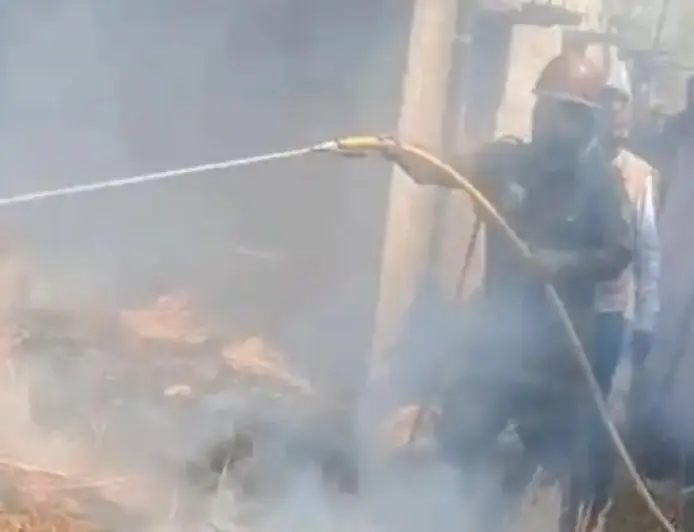 Jamtara Fire: मिहिजाम में आग का तांडव, बिचाली के ढेर से उठी लपटों ने मचाई तबाही, चित्तरंजन से पहुंचीं दमकल की गाड़ियां
