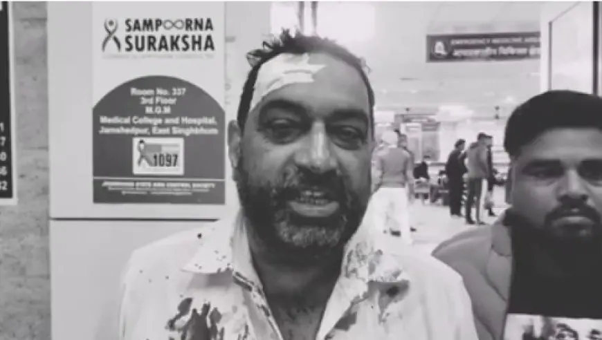 Burmamines Attack: ट्रेलर ओनर यूनियन अध्यक्ष जयकिशोर सिंह पर जानलेवा हमला, 20 नकाबपोशों ने सड़क पर घेरा, चक्का जाम से पहले खून से रंगी जमशेदपुर की राजनीति