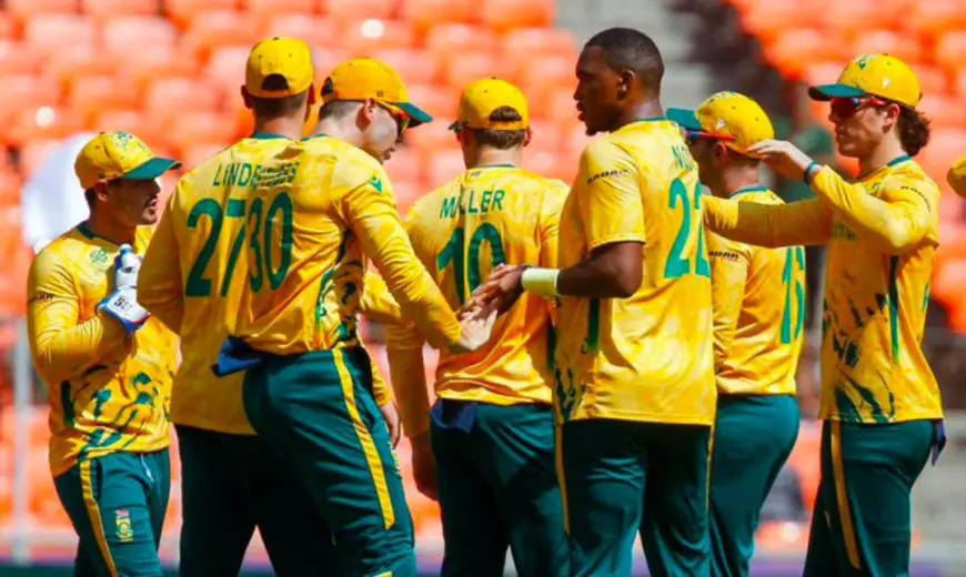 SA vs AFG T20 World Cup 2026 : अहमदाबाद में टूटा वर्ल्ड रिकॉर्ड, साउथ अफ्रीका और अफगानिस्तान के बीच हुए दो-दो सुपर ओवर, रोंगटे खड़े कर देने वाले मैच में अफ्रीकी शेरों की सांसें अटकीं