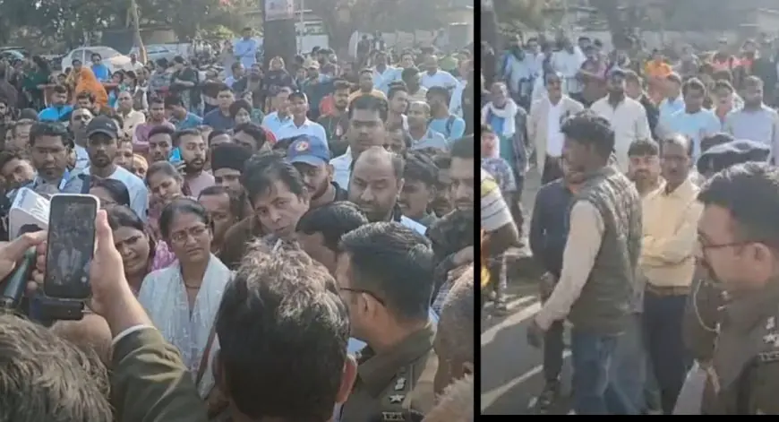 Jamshedpur Murder: कन्हैया हत्याकांड के बाद सुलग उठा जमशेदपुर, 6 घंटे तक टिनप्लेट गोलचक्कर जाम, ग्रामीण एसपी के आश्वासन पर हटी भीड़