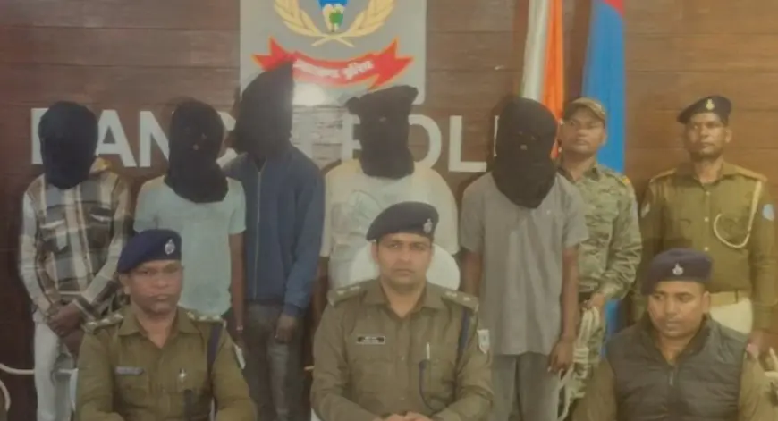 Ranchi Arrest: मेसरा फायरिंग का खौफनाक सच आया सामने, राहुल सिंह गैंग के 5 शार्पशूटर गिरफ्तार, नीली अपाचे का वो गहरा राज खुला