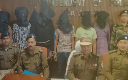 Jamtara Strike: उड़ीसा डकैती के बदले में दी गई थी सुपारी, जामताड़ा पुलिस ने दबोचे सात खूंखार शूटर, पिस्तौल और मोबाइल बरामद