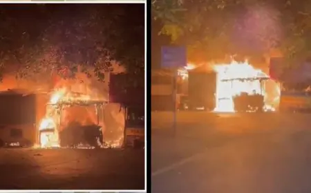 Dhatkidih Fire: धतकीडीह मार्केट में 6 दुकानों को फूंका, बिना बिजली के आखिर कैसे लगी आग? साजिश की गंध से बिष्टुपुर में तनाव