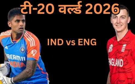 IND vs ENG T20 World Cup 2026 : भारत-इंग्लैंड की आज आर-पार की जंग, फाइनल की रेस में कौन भारी और रिजर्व डे का चौंकाने वाला गणित