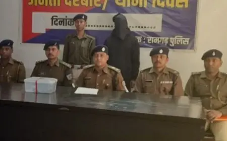 Ramgarh Arrest : रामगढ़ में पिस्टल लहराकर होली का रंग फीका करने वाला सुजीत गिरफ्तार, राहुल दुबे के नाम पर वसूली और दहशत का खुला राज