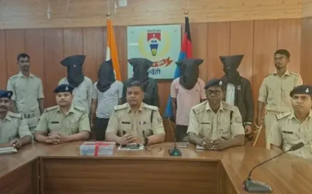 Khunti Murder : खूंटी में 17 एकड़ के लिए सुकरा महतो की हत्या, ससुर की संपत्ति बनी काल, शूटर समेत 5 गांववाले गिरफ्तार