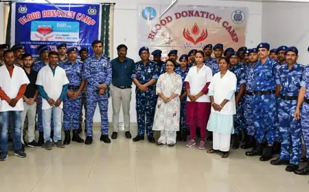 Sundarnagar Camp : 87वें सीआरपीएफ दिवस पर 106 RAF बटालियन ने पेश की मिसाल, रक्तदान और दंत जांच शिविर में उमड़ा जनसैलाब