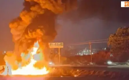 Ranchi  Fire: भीषण अग्निकांड: रांची में गेल इंडिया की गैस पाइपलाइन में लगी आग, आसमान में छाया काला धुआं, पथ निर्माण के गेट तक जले