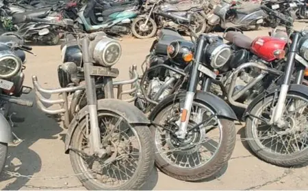 Bullet Crackdown:  शहर में पटाखों वाली बाइकों पर पुलिस का कड़ा प्रहार, 42 बुलेट से वसूला 2.10 लाख जुर्माना