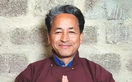 Sonam Wangchuk Released : जोधपुर जेल से 170 दिन बाद बाहर आए सोनम वांगचुक, केंद्र ने हटाया NSA, पत्नी के साथ लद्दाख रवाना