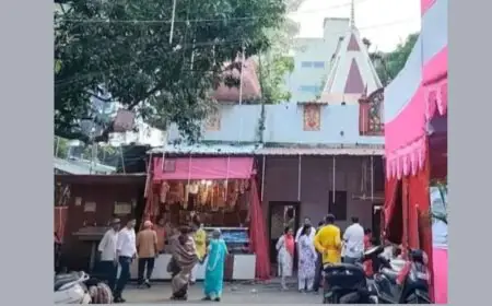 Sakchi Theft:  साकची शीतला मंदिर में सोलर पाइप के सहारे घुसा चोर, दान पेटी तोड़ते ही लोगों ने दबोचा