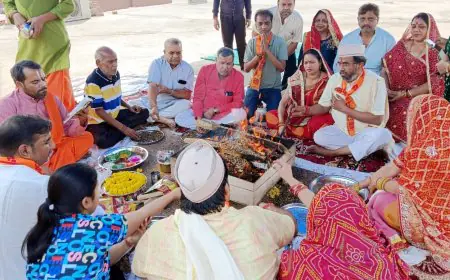Bishtupur Shivpuran : बिष्टुपुर में शिव महापुराण का भव्य समापन, पंचाक्षर मंत्र से गूंजा मारवाड़ी मंदिर, हवन के साथ भक्तों ने लिया संकल्प