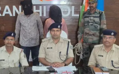 Ranchi Encounter:  रांची के रेस्टोरेंट मर्डर केस का बड़ा खुलासा, धनबाद में मुठभेड़ के बाद प्रिंस खान गैंग के 4 शूटर गिरफ्तार