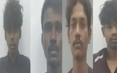 Tata Steel  Theft Case :  टाटा स्टील प्लांट में घुसे चार शातिर अपराधी गिरफ्तार, कॉपर केबल बरामद, सुरक्षा टीम ने आधी रात को घेरा