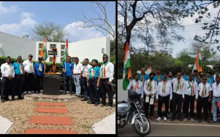 Golmuri Salute : गोलमुरी में पूर्व सैनिकों ने दी भगत सिंह को शौर्यांजलि, गूंजा इंकलाब का नारा, देश न झुकने देने का लिया महासंकल्प