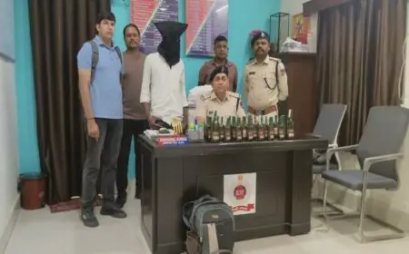 Ranchi Raid:  नामकुम स्टेशन पर आरपीएफ की बड़ी कार्रवाई, बैग में भरी थी 22 बोतलें, समस्तीपुर का अमन गिरफ्तार