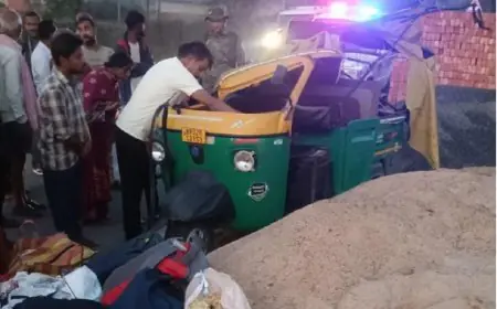 Koderma Accident : कोडरमा में मुंबई से लौट रहे प्रवासियों का ऑटो पलटा, मची चीख-पुकार, पांच लहूलुहान, एक की हालत नाजुक
