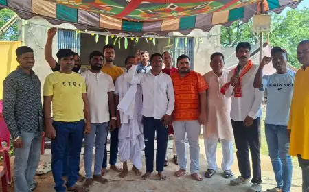 Ramnavami Festival: जमशेदपुर के ईदल बेड़ा हनुमान मंदिर में रामनवमी की धूम, 1976 से स्थापित इस प्राचीन धाम में उमड़े हजारों श्रद्धालु