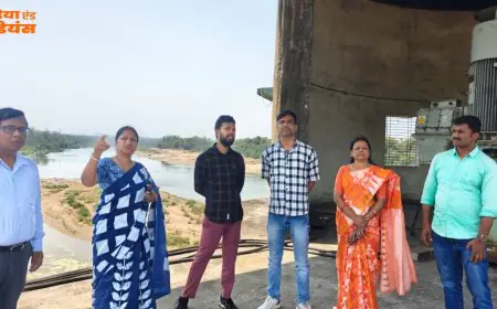 Bagbera Water : बागबेड़ा जलापूर्ति योजना पर बड़ा अपडेट, जून तक घरों में पहुँचेगा नल का पानी, डॉ. कविता परमार ने किया औचक निरीक्षण