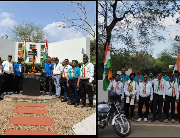 Golmuri Salute : गोलमुरी में पूर्व सैनिकों ने दी भगत सिंह को शौर्यांजलि, गूंजा इंकलाब का नारा, देश न झुकने देने का लिया महासंकल्प