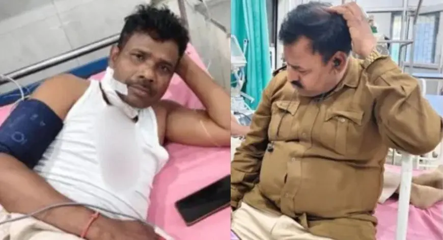 Chaibasa Attack:  चाईबासा में उत्पाद विभाग की टीम पर दावली और तीर-धनुष से हमला, लहूलुहान हुए ASI