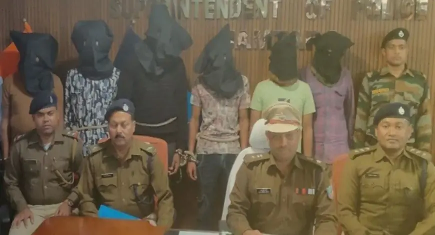 Jamtara Strike: उड़ीसा डकैती के बदले में दी गई थी सुपारी, जामताड़ा पुलिस ने दबोचे सात खूंखार शूटर, पिस्तौल और मोबाइल बरामद