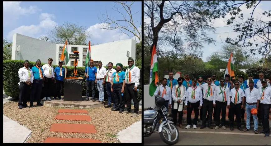 Golmuri Salute : गोलमुरी में पूर्व सैनिकों ने दी भगत सिंह को शौर्यांजलि, गूंजा इंकलाब का नारा, देश न झुकने देने का लिया महासंकल्प